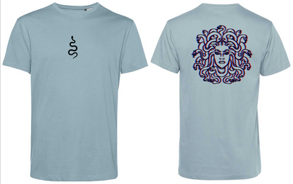 T-Shirt Medusa Stampa Nera 3D