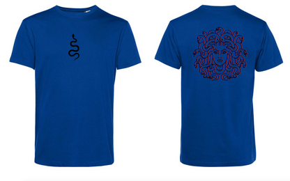 T-Shirt Medusa Stampa Nera 3D