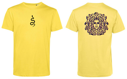 T-Shirt Medusa Stampa Nera 3D