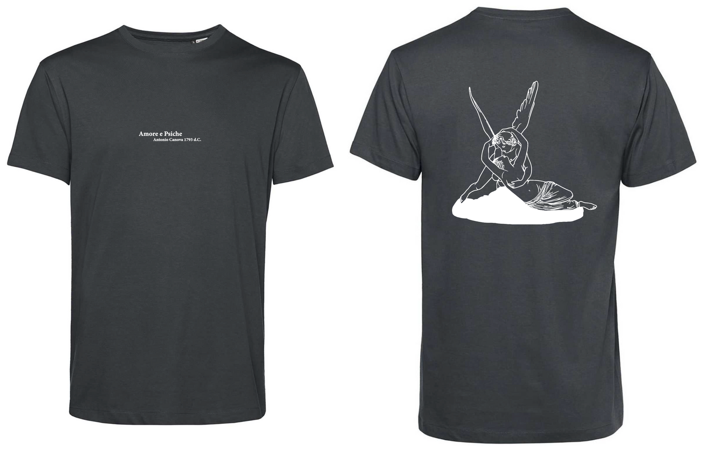 T-Shirt Amore Psiche Stampa Bianca