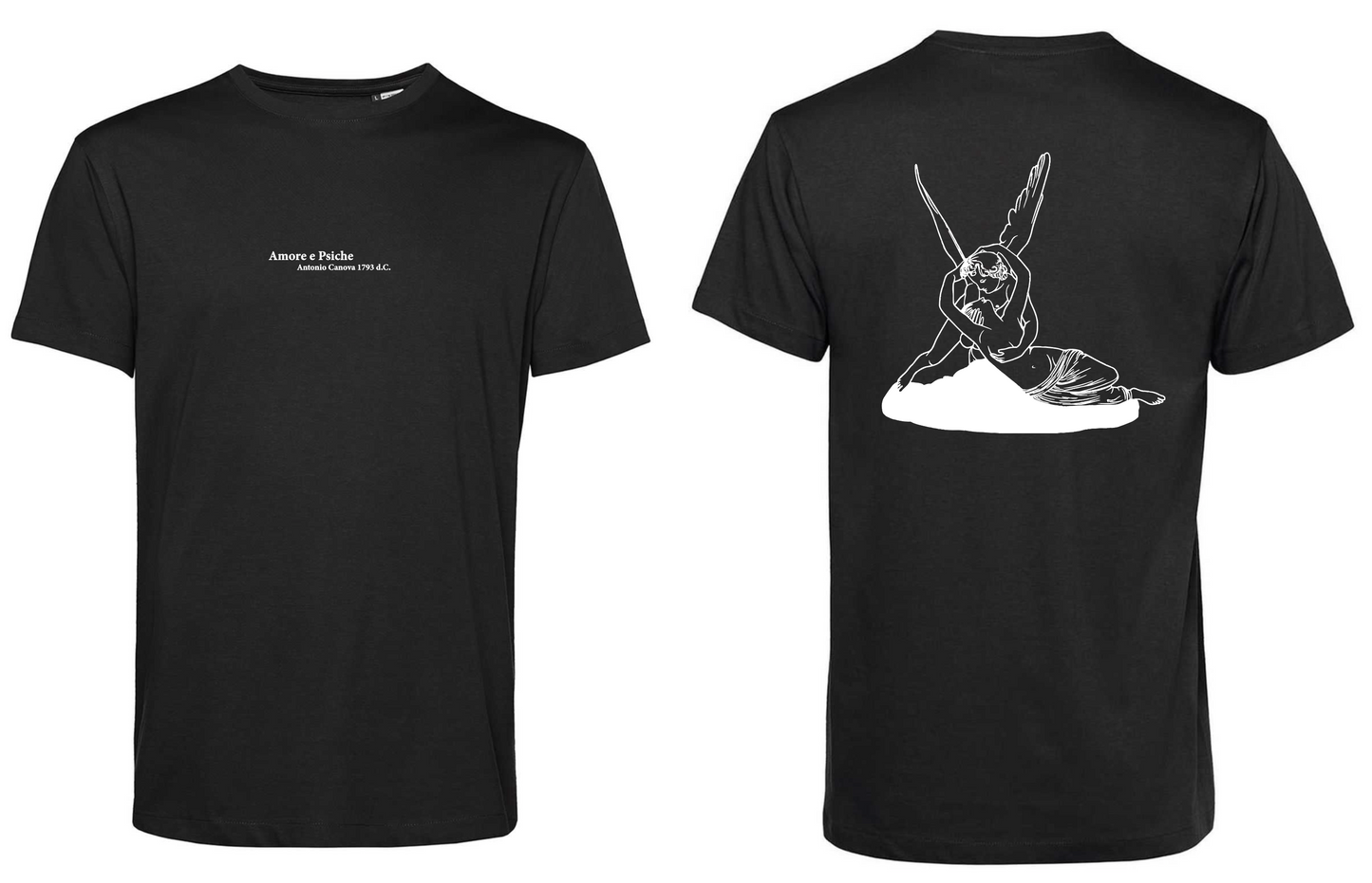 T-Shirt Amore Psiche Stampa Bianca