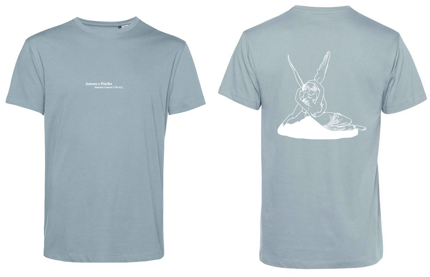 T-Shirt Amore Psiche Stampa Bianca