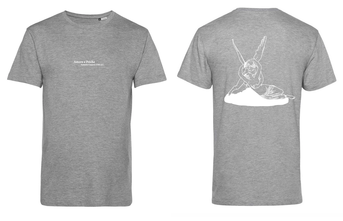 T-Shirt Amore Psiche Stampa Bianca