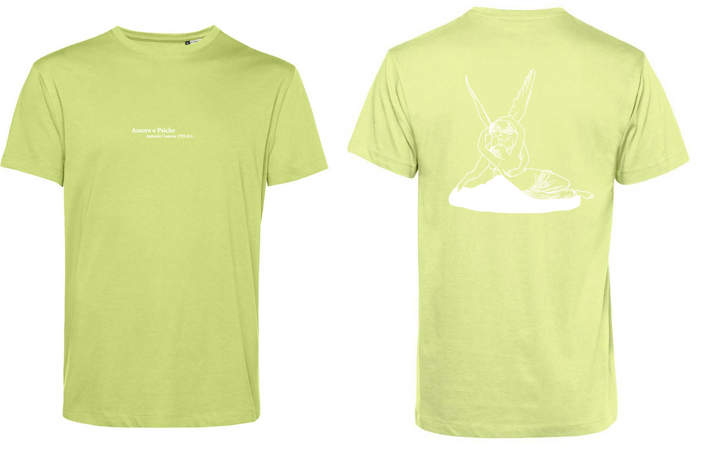 T-Shirt Amore Psiche Stampa Bianca