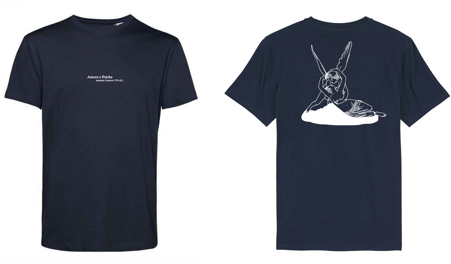 T-Shirt Amore Psiche Stampa Bianca