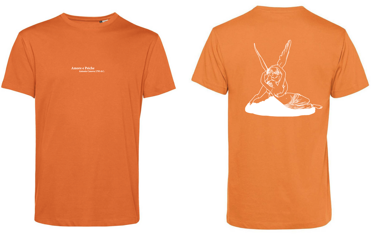 T-Shirt Amore Psiche Stampa Bianca