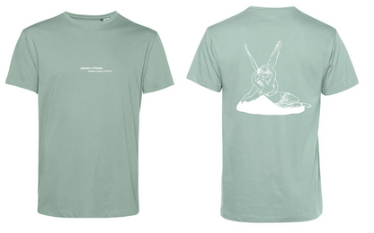 T-Shirt Amore Psiche Stampa Bianca
