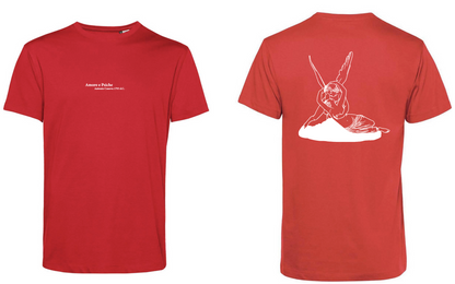 T-Shirt Amore Psiche Stampa Bianca
