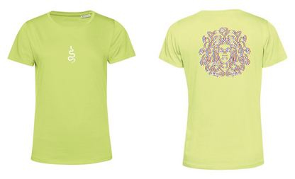 T-Shirt Medusa Stampa Bianca 3D