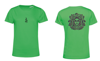 T-Shirt Medusa Stampa Nera 3D