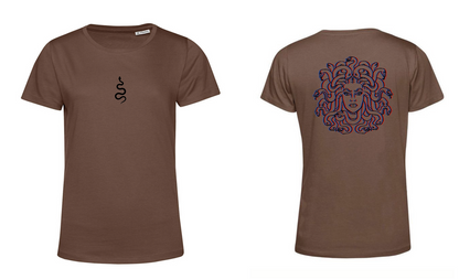 T-Shirt Medusa Stampa Nera 3D