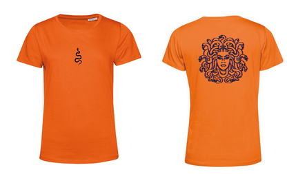 T-Shirt Medusa Stampa Nera 3D